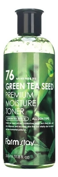 Тонер для лица с экстрактом зеленого чая Green Tea Seed Premium Moisture Toner 350мл