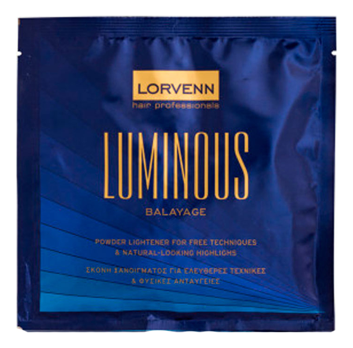 

Универсальный порошковый осветлитель для волос Luminous Balayage: Осветлитель 30г, Универсальный порошковый осветлитель для волос Luminous Balayage