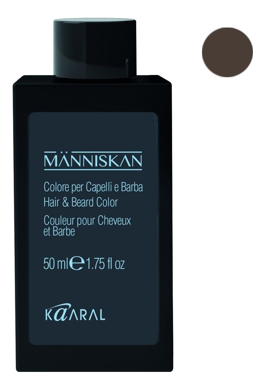 

Набор для окрашивания волос и бороды Manniskan Hair & Beard Color (краска 3*50мл + активатор красителя 150мл): 4-5 Medium Light Brown, Набор для окрашивания волос и бороды Manniskan Hair & Beard Color (краска 3*50мл + активатор красителя 150мл)
