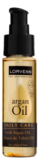 Купить Деликатное масло для ежедневного ухода за волосами Argan Oil Daily Care: Масло 50мл, Lorvenn