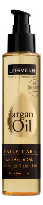 Купить Деликатное масло для ежедневного ухода за волосами Argan Oil Daily Care: Масло 125мл, Lorvenn