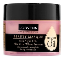 Lorvenn Маска для интенсивного ухода за волосами Argan Oil Beauty Masque 200мл