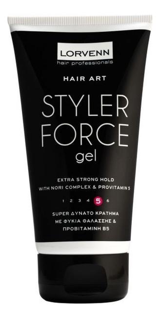 

Гель очень сильной длительной фиксации волос Hair Art Styler Force Gel 150мл