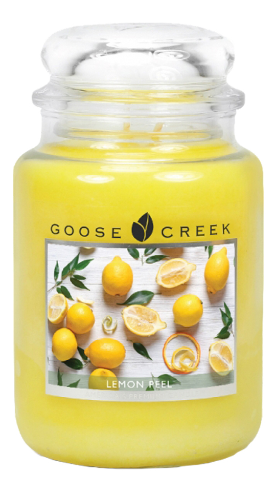 цена Ароматическая свеча Lemon Peel (Лимонная цедра): свеча 680г