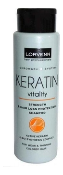Восстанавливающий шампунь для с кератином волос Chromacare System Keratin Vitality Repair & Hair Loss Protection Shampoo