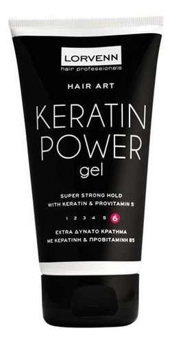 Гель сверхсильной длительной фиксации волос Hair Art Keratin Power Gel 150мл