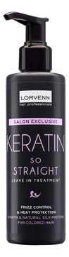 Крем для выпрямления волос с кератином Salon Exclusive Keratin So Straight 200мл