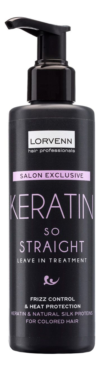 цена Крем для выпрямления волос с кератином Salon Exclusive Keratin So Straight 200мл