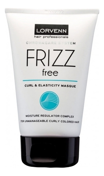 Маска для непослушных, вьющиеся окрашенных волос Chromacare System Frizz Free Curl & Elasticity Masque: Маска 100мл