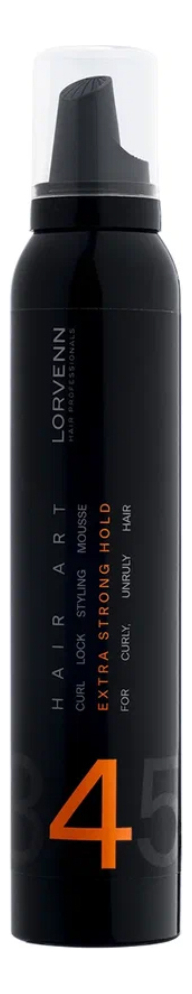 

Мусс для укладки непослушных кудрявых волос Hair Art Mousse Curl Lock 200мл