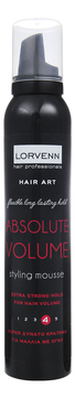 Пенка для укладки нормальных или тонких волос Hair Art Absolute Volume 200мл