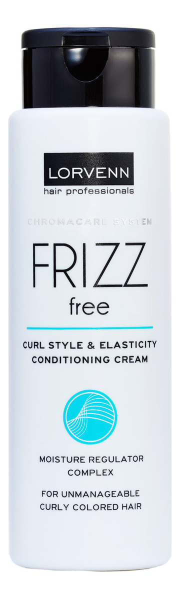 Увлажняющий крем-кондиционер для непослушных, вьющихся-окрашенных волос Chromacare System Frizz Free: Крем-кондиционер 300мл