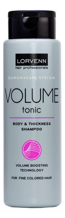 

Шампунь для объема тонких-окрашенных волос Chromacare System Volume Tonic: Шампунь 300мл, Шампунь для объема тонких-окрашенных волос Chromacare System Volume Tonic