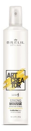 

Мусс для укладки волос с экстрактом кактуса Art Creator Strong Mousse 300мл