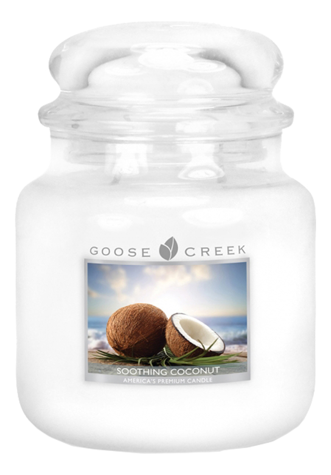 цена Ароматическая свеча Soothing Coconut (Успокаивающий кокос): свеча 454г