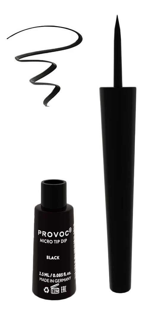 

Пигментированная подводка для глаз Micro Tip Dipliner 2,5мл: 01 Black, Пигментированная подводка для глаз Micro Tip Dipliner 2,5мл