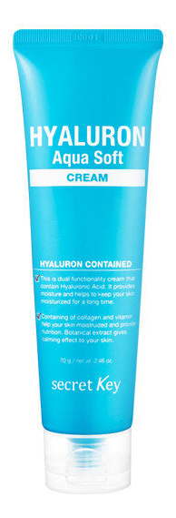 

Гиалуроновый крем для увлажнения и омоложения кожи Hyaluron Aqua Soft Cream 70г: Крем 70г, Гиалуроновый крем для увлажнения и омоложения кожи Hyaluron Aqua Soft Cream