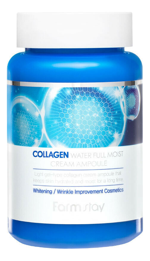 Collagen water moist cream. Farmstay ампульный крем с коллагеном Collagen Water Full moist Cream Ampoule 250ml. Farmstay крем ампульный для лица с коллагеном Collagen Water Full moist Cream Ampoule, 250 ml. Farmstay крем для лица "коллаген", Collagen Water Full moist Cream, 100мл. Farmstay Collagen Water Full moist Cream крем для лица с коллагеном, 100 г.