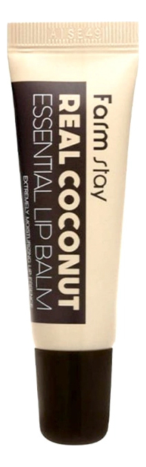 Бальзам для губ с маслом кокоса Real Coconut Essential Lip Balm 10мл бальзам для губ farmstay бальзам для губ с экстрактом кокоса real coconut essential lip balm