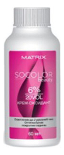 Крем-оксидант для окрашивания волос Socolor Beauty 60мл