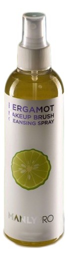 Экспресс-очиститель для кистей с маслом бергамота Bergamot Makeup Brush Cleansing Spray: Спрей 150мл профессиональный экспресс очиститель дезинфектор кистей makeup brush express cleaner экспресс очиститель 150мл