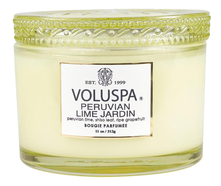 VOLUSPA Ароматическая свеча Peruvian Lime Jardin (Перуанский садовый лайм)