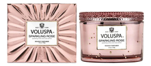VOLUSPA Ароматическая свеча Sparkling Rose (Игристое розе)