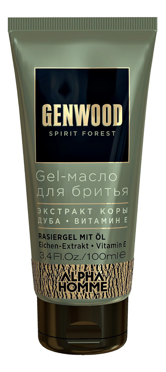Купить Гель-масло для бритья Alpha Homme Genwood Gel 100мл, ESTEL
