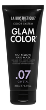 La Biosthetique Тонирующая маска для волос Glam Color No Yellow Hair Mask .07 Crystal 200мл