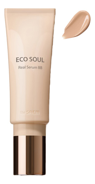 

BB крем для лица Eco Soul Real Serum SPF42 PA+++ 40мл: 21 Light Beige, BB крем для лица Eco Soul Real Serum SPF42 PA+++ 40мл