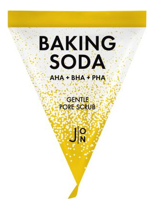 Набор скрабов для лица с содой Baking Soda Gentle Pore Scrub 5*20шт: Скраб 20*5г средства для умывания для мужчин j on скраб пилинг для лица содовый baking soda gentle pore scrub 20 5 мл