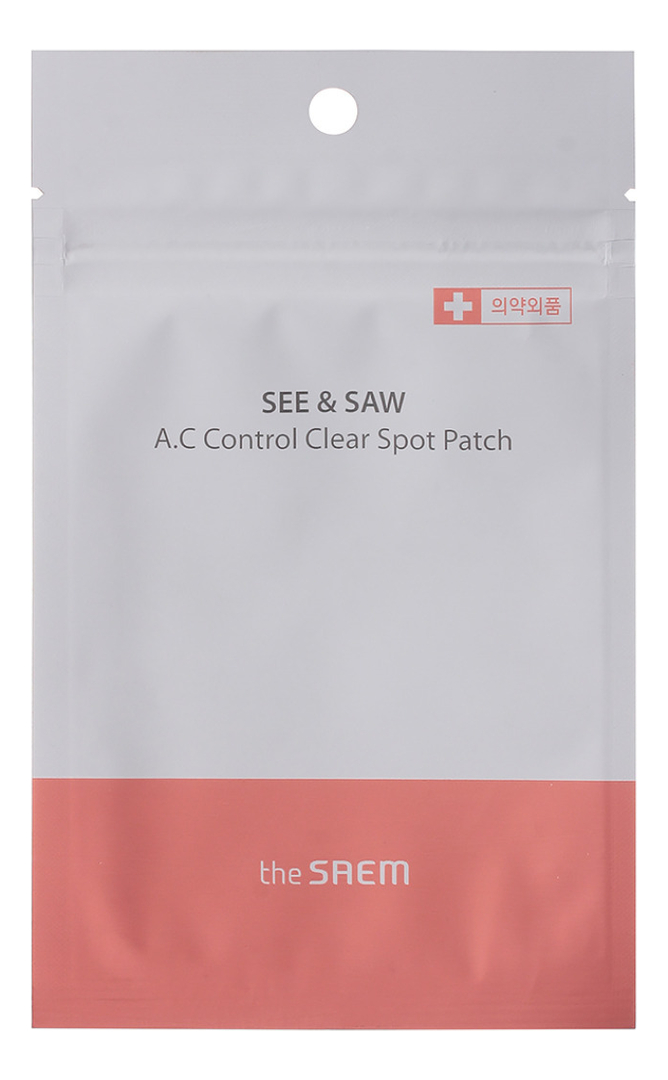 Патчи для проблемной кожи See & Saw A.C Control Clear Spot Patch eyenlip маски патчи для проблемной кожи ac clear spot patch 24шт