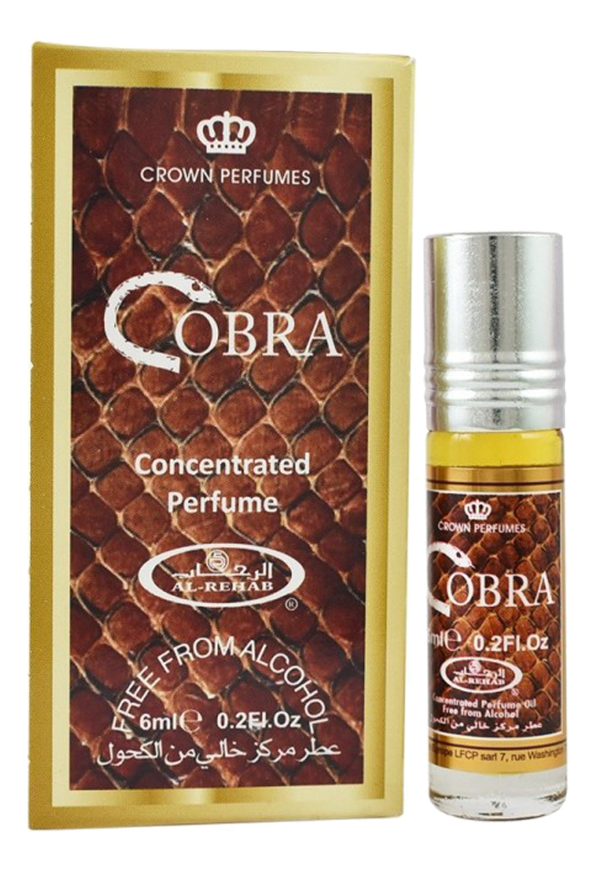

Cobra: масляные духи 6мл, Cobra