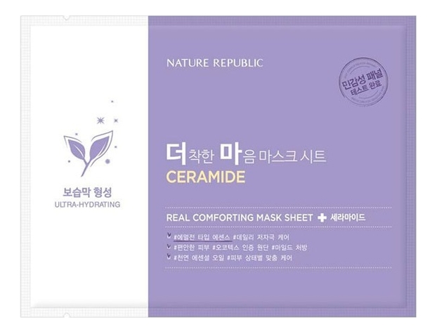 Тканевая маска для лица Real Comforting Mask Sheet Ceramide 24мл