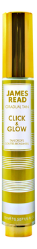 Гель-кликер Освежающее сияние Click & Glow Tan Drops 15мл