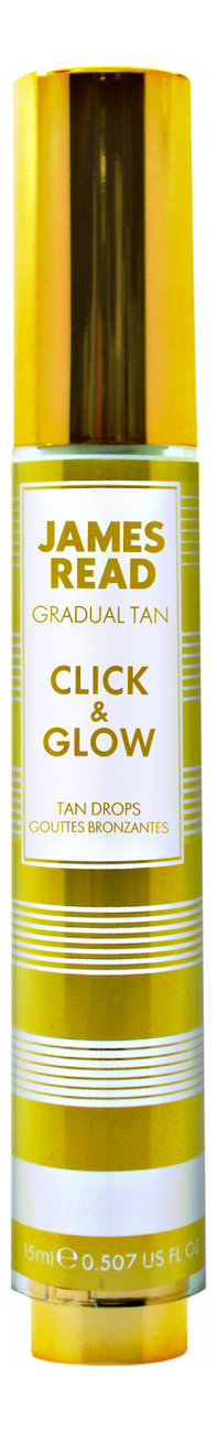 Гель-кликер Освежающее сияние Click & Glow Tan Drops 15мл гель автозагар для лица james read gradual tan гель кликер освежающее сияние click