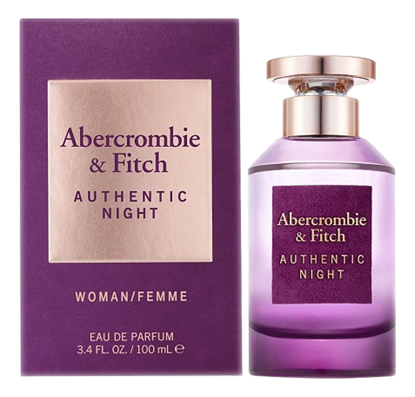 Authentic Night Woman: парфюмерная вода 100мл abercrombie