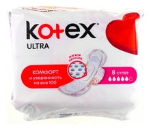 Kotex Прокладки гигиенические ультратонкие Ultra Super