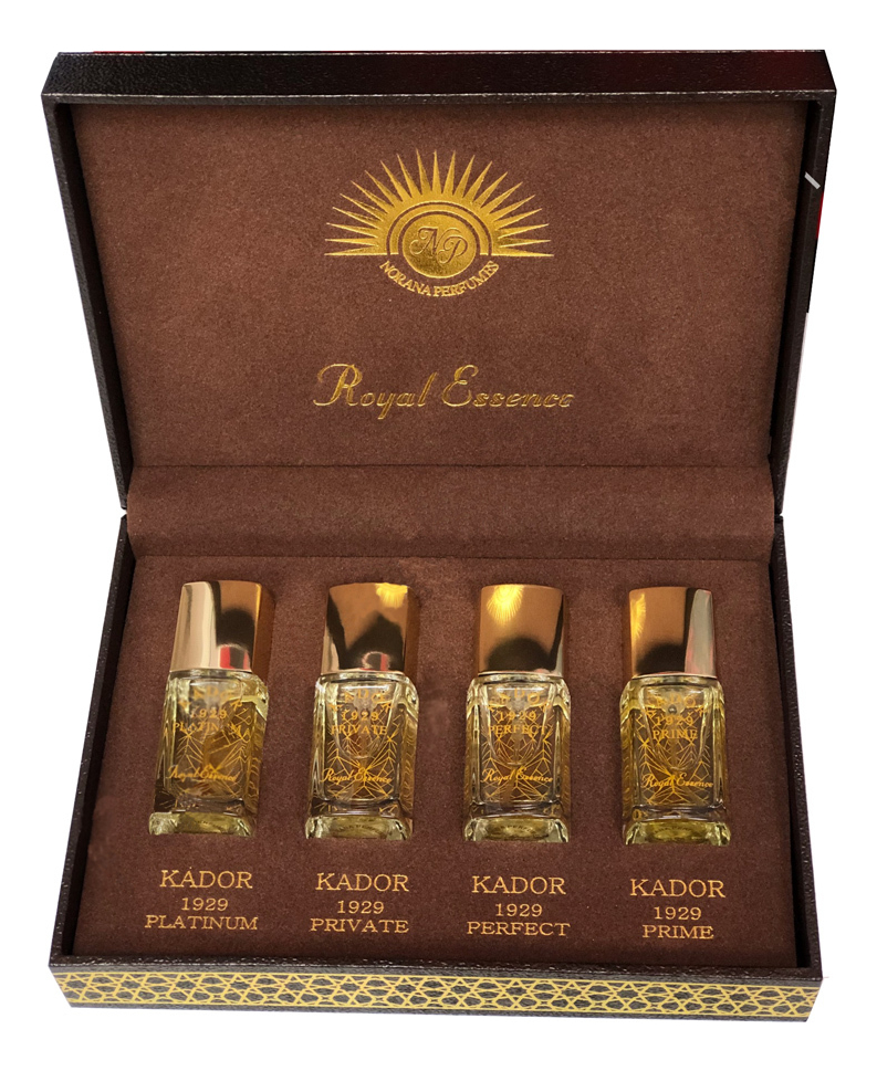 Kador 1929 Set: набор п/вода 4*15мл (Gold + Glory + Secret + Spec)