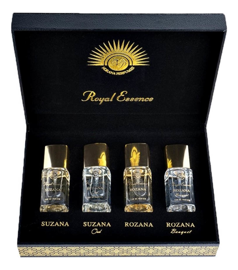 

Set: набор п/вода 4*15мл (Suzana + Suzana Oud + Rozana + Rozana Bouquet), Set