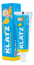 Klatz Детская зубная паста без фтора Большая груша Baby 48мл