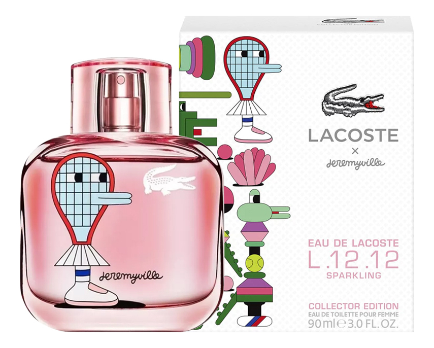 

Eau de Lacoste L.12.12 Sparkling Collector Edition Pour Femme x Jeremyville: туалетная вода 90мл, Eau de Lacoste L.12.12 Sparkling Collector Edition Pour Femme x Jeremyville