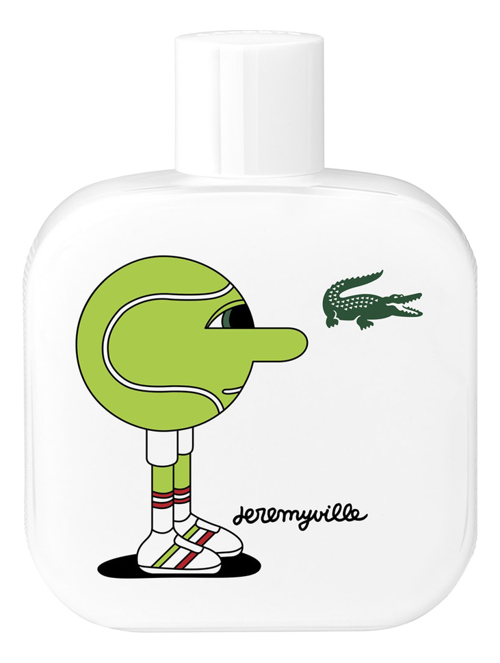 Eau de Lacoste L.12.12 Blanc Pure Collector Edition Pour Homme x Jeremyville: туалетная вода 8мл белоснежный роман