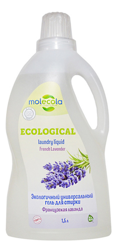 

Экологичный универсальный гель для стирки Французская лаванда Laundry Liquid French Lavender 1500мл