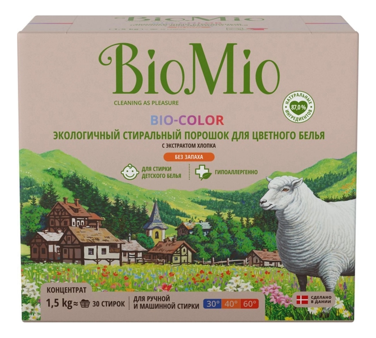 

Стиральный порошок для стирки детского цветного белья Bio-Color 1500г