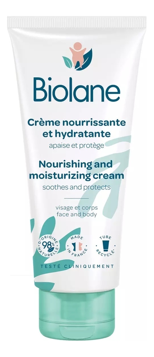 

Детский питательный и увлажняющий крем для лица и тела Creme Nourrissante 100мл: Крем 100мл, Детский питательный и увлажняющий крем для лица и тела Creme Nourrissante