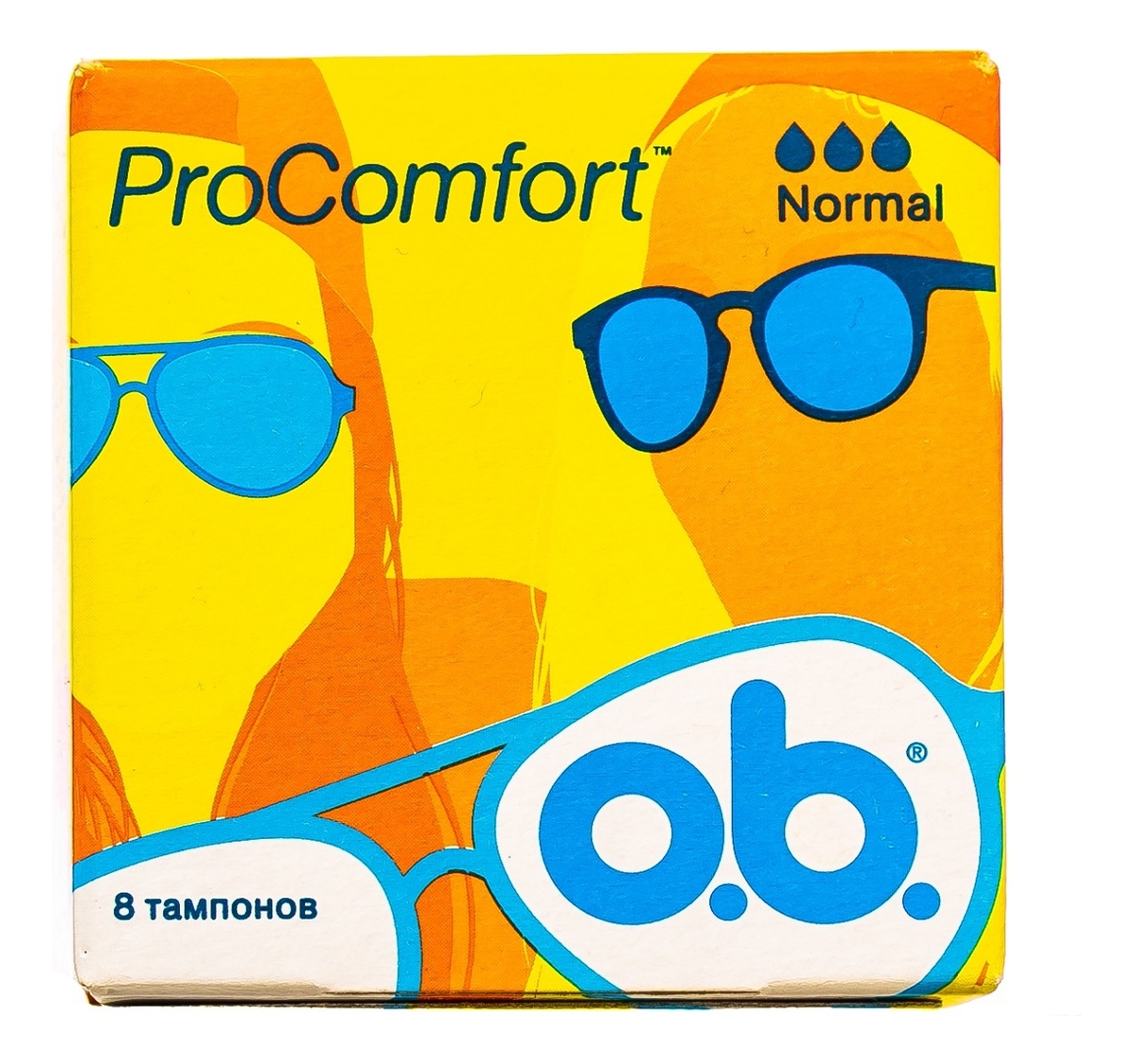 

Тампоны гигиенические ProComfort Normal: Тампоны 8шт, Тампоны гигиенические ProComfort Normal