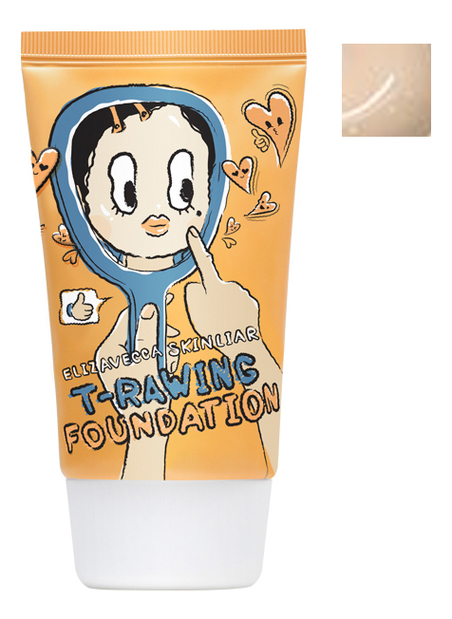 

Тональный крем для лица Skin Liar T-Rawing Foundation SPF50+ PA+++ 50мл: No 11, Тональный крем для лица Skin Liar T-Rawing Foundation SPF50+ PA+++ 50мл
