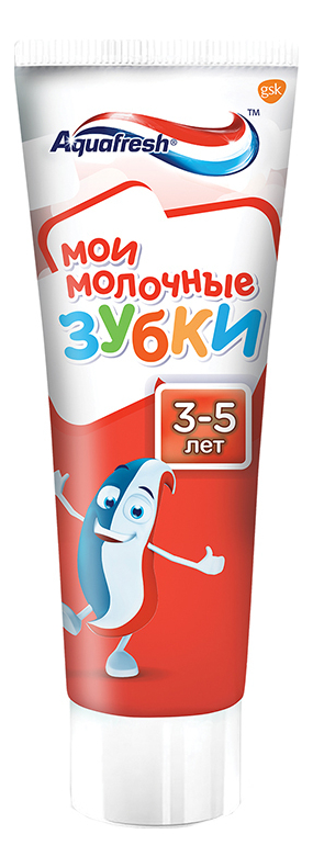 

Детская зубная паста Мои молочные зубки 3-5 лет 50мл