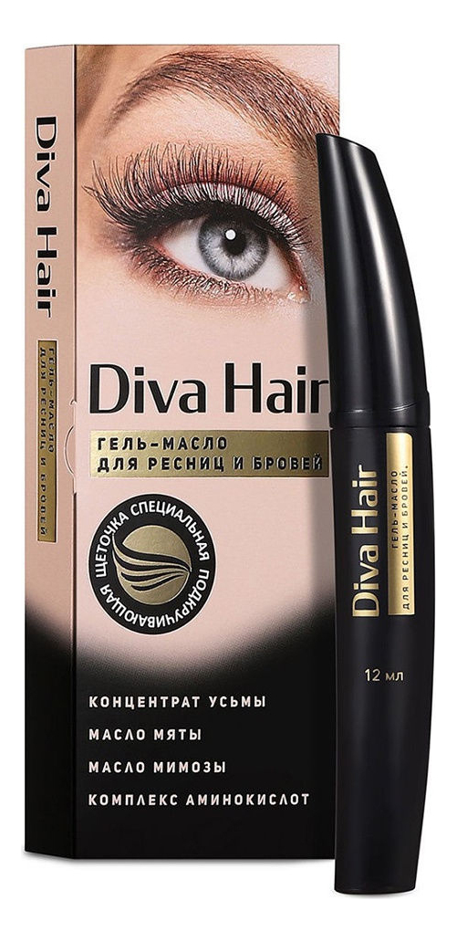 

Масло-гель для роста ресниц и бровей на основе масла усьмы, масла мимозы и комплекса аминокислот 12мл